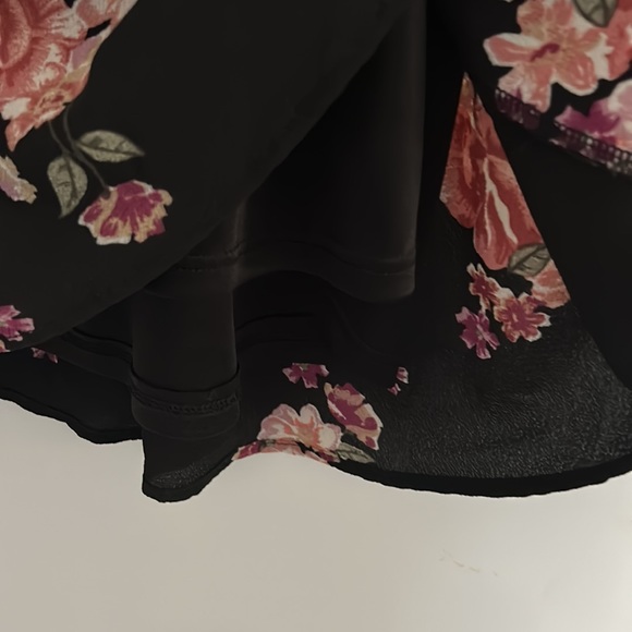 Altar’d State Floral Black Mini Dress - Picture 6 of 6